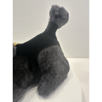 VINTAGE *NEW* 1960's Four Star AM Stuffy Micro Transistor Radio Black Poodle Dog