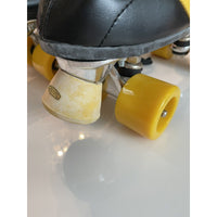 VINTAGE *NEW* 1970's Hot Shot Vinyl Demi-Boot Roller Skates- Men's 8/Women's 10