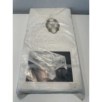 VINTAGE *NEW* Hidaco 58"X98" Damask Tablecloth 15 Napkin Set Movie Prop