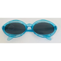 VINTAGE *NEW* 1970's Solarex Blue Frame with Gray Lens Sunglasses USA