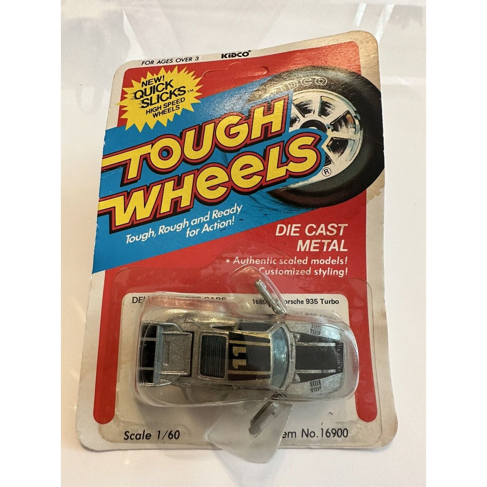 VINTAGE *NEW* Kidco Tough Wheels Deluxe Car Porsche 935 Turbo