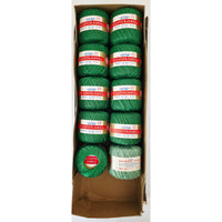 VINTAGE *NEW* 1960's Star Sillateen Sansil Green Cotton Thread 43-75 Yds 10 Pk