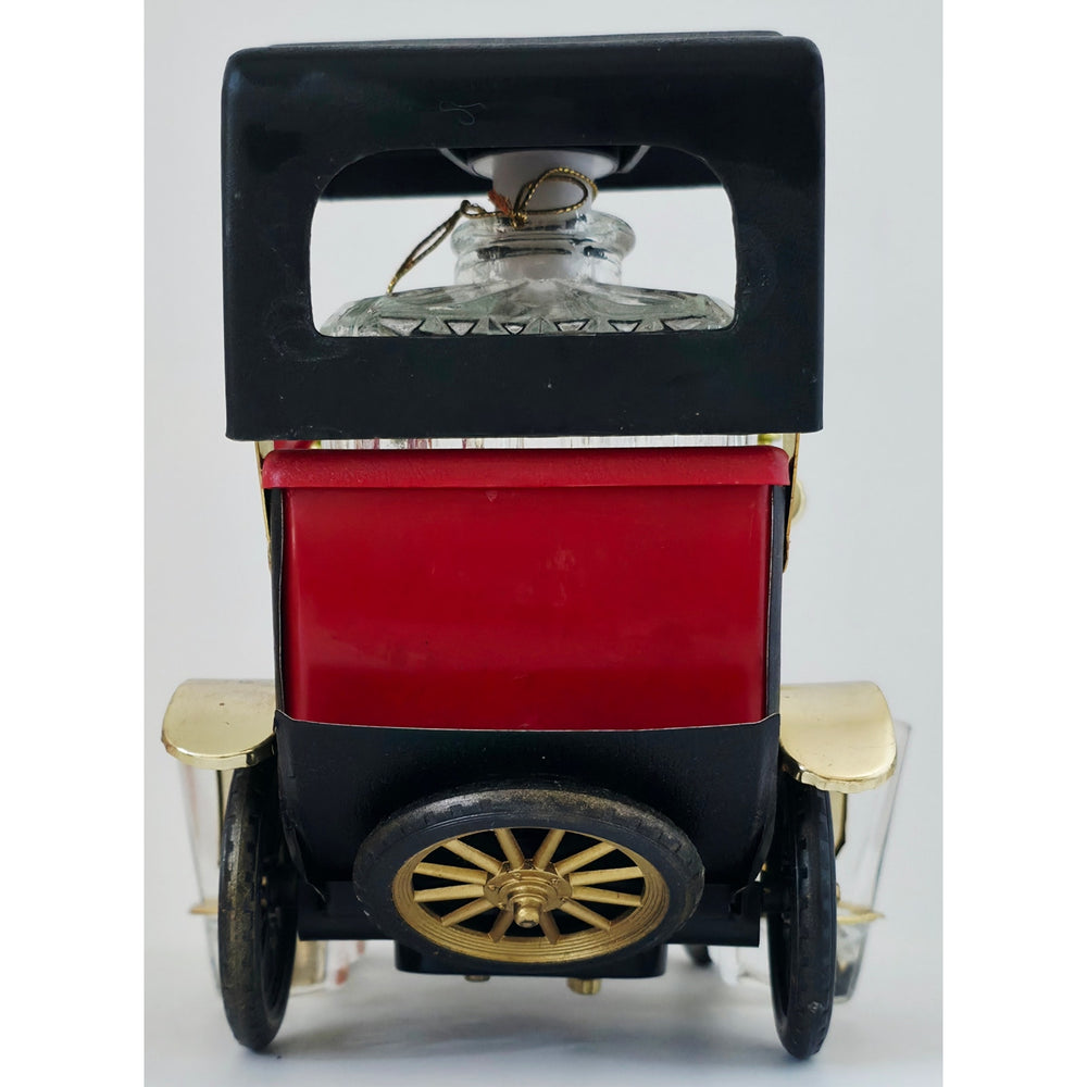 VINTAGE *PRISTINE* 1950's Decanter Music Box 1918 Ford Car w/4 Shot Glasses