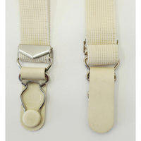 VINTAGE *PRISTINE * 1960's MACBESS Women's Cream Garter Belts Size 30 Lot 4