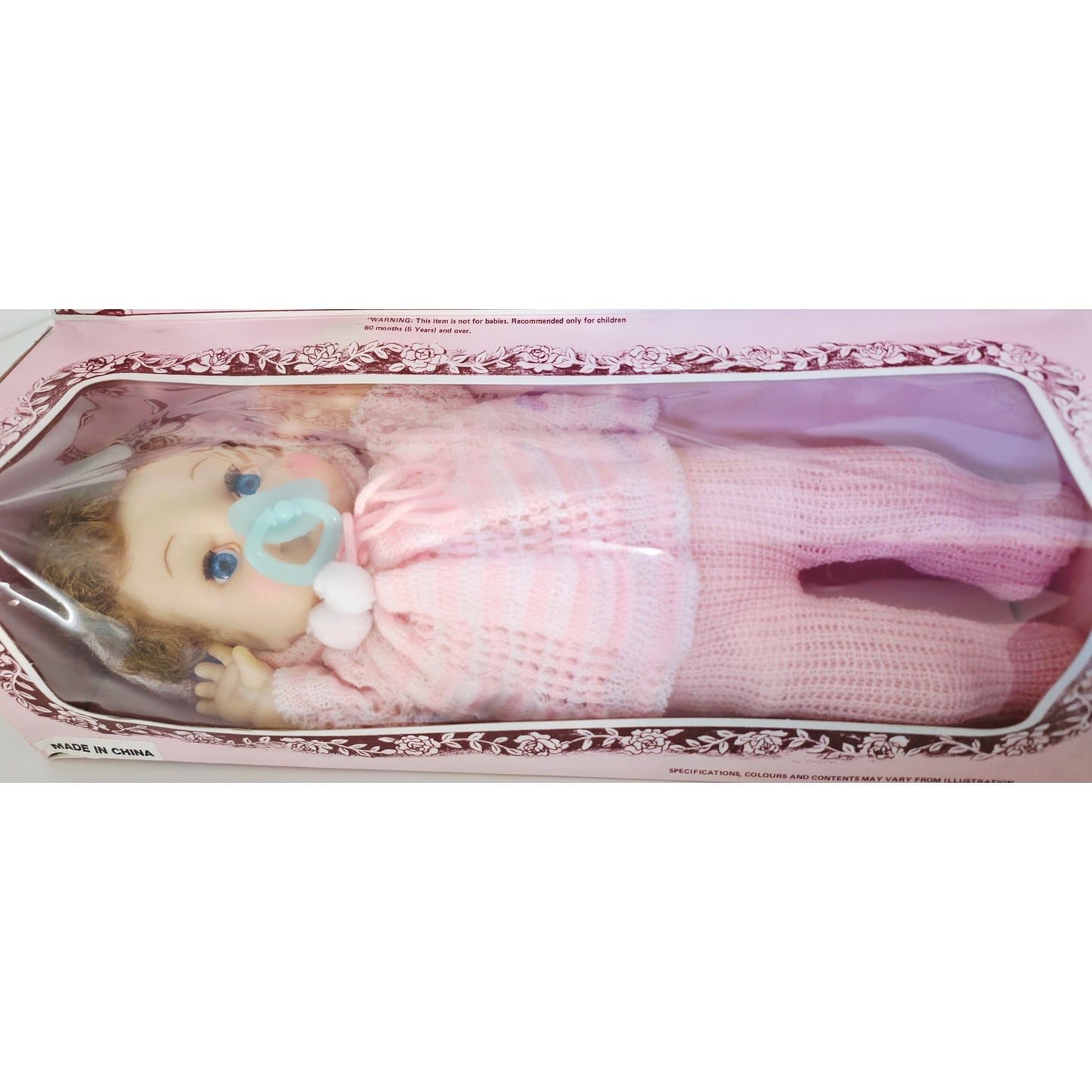 VINTAGE *NEW* 1970's Baby Anson Doll Cries and Laughs Brunette Hair