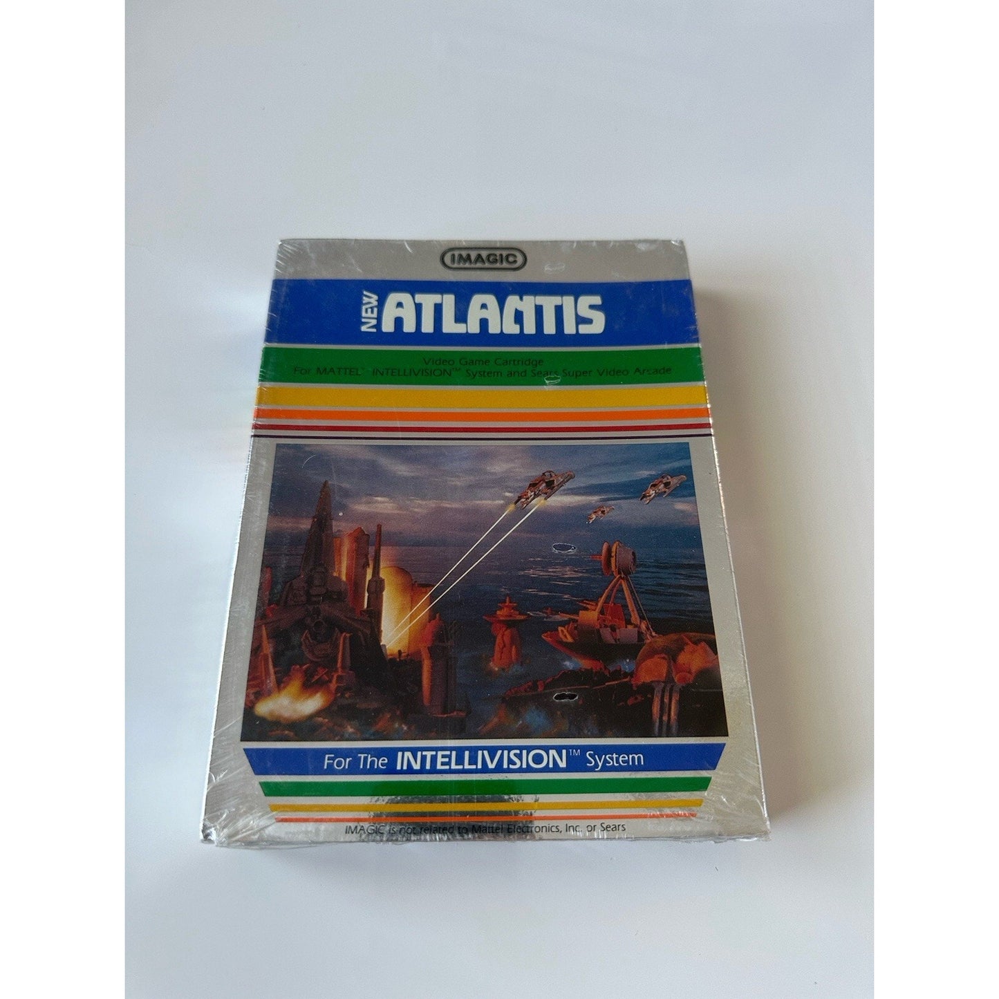 VINTAGE *NEW* 1980's Intellivision iMAGIC New Atlantis SEALED IN BOX