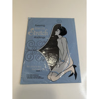 VINTAGE *NEW* Merry Maid-Seamless Stretch-Dark Pecan-2pair-Sz9.5-10M