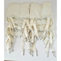 VINTAGE *NEW* 1960's Empire Foundation Women's Cream Girdle Garter Sz S Lot of 8