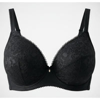 VINTAGE *NEW* 1960's Carnival Women's Black Lace Bullet Bra Size 36 B