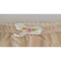 VINTAGE *NEW* 1960's Women's Empire Foundation Cream w/Lace Girdle Garter Size L