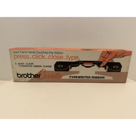 VINTAGE *NEW* Brother 1022 Typewriter Blk Correctable Film Cassette Ribbon Japan