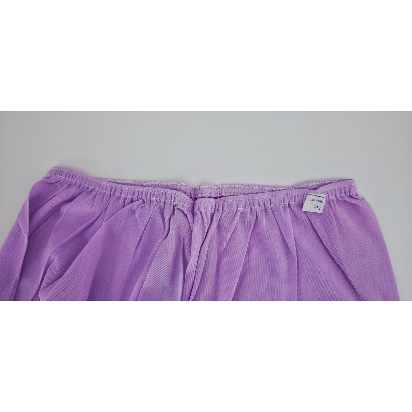 VINTAGE *NEW* 1960's ILGWU Women's Sleepwear Purple/Cream 2 Piece Size 40
