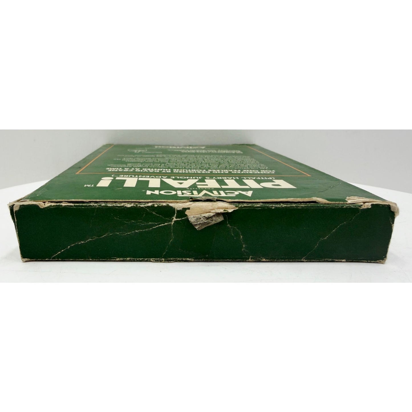Atari 1982 PITFALL Video Game NOS Open Box with Wear Unsold Dealer Stock