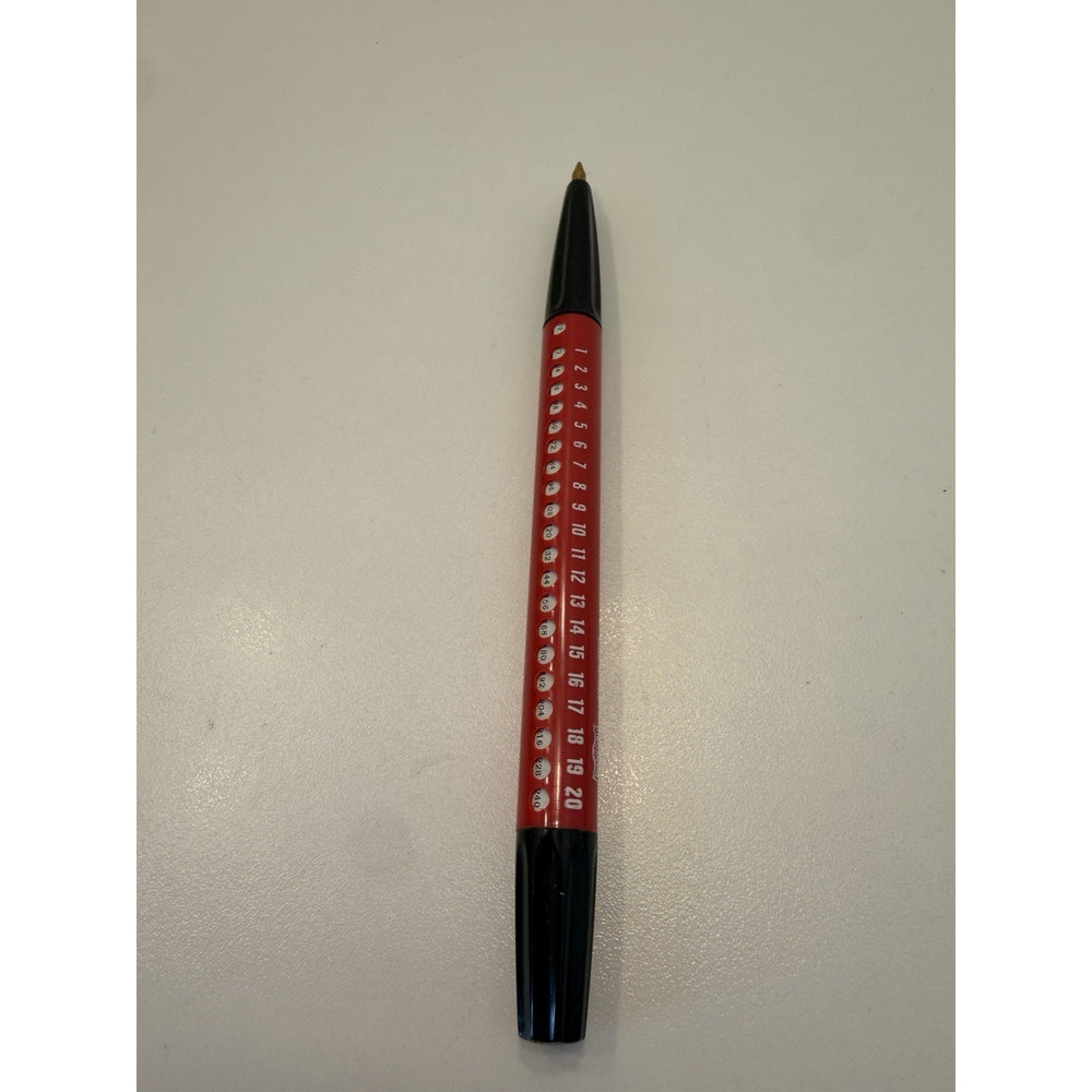 VINTAGE *NEW* 1960's Universal Manual Calculation Pen - Red