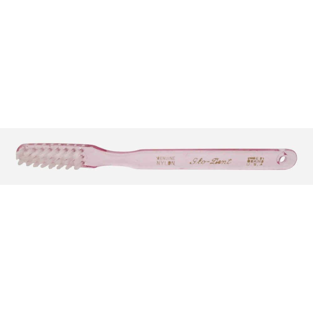 VINTAGE *NEW* 1960's Colgate Medium Bristle Toothbrush - Yellow
