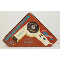 VINTAGE *NEW* 1970's Seikko SE 1500w White Compact Pro Styler Hair Dryer