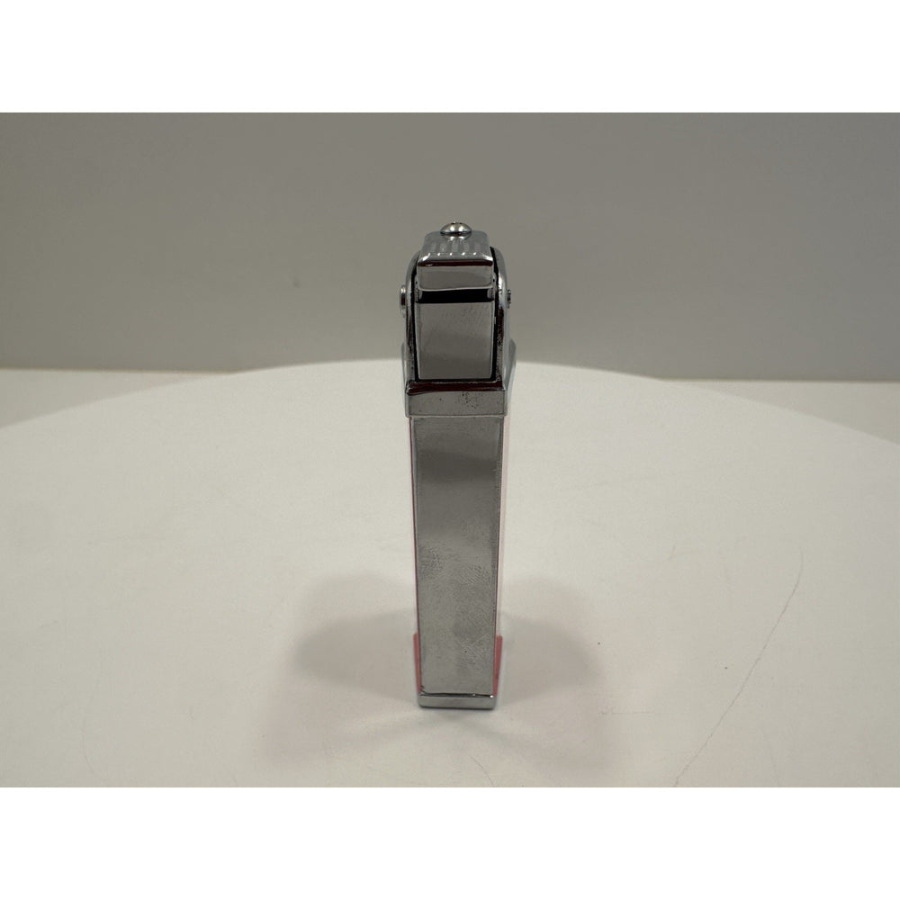 VINTAGE *NEW* 1960's Manor Butane Lighter Pink w/Stars