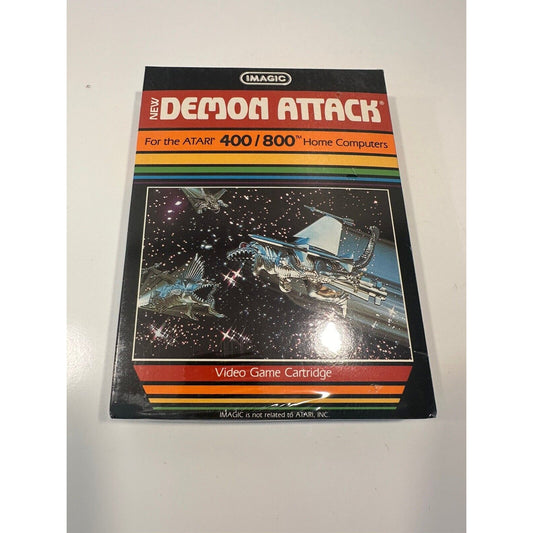 VINTAGE *NEW* Demon Attack Atari 400/800 Video Game imagic
