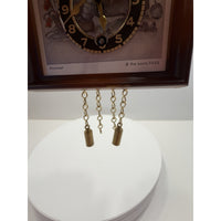 VINTAGE *NEW* 1960's Hummel Mini Hanging Linden Clock w Chimes Germany