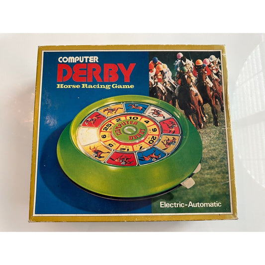 VINTAGE *NEW* Computer Derby Horse Racing Game