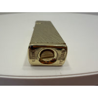 VINTAGE *NEW* 1950's Stellar Gold Textured Super Lighter