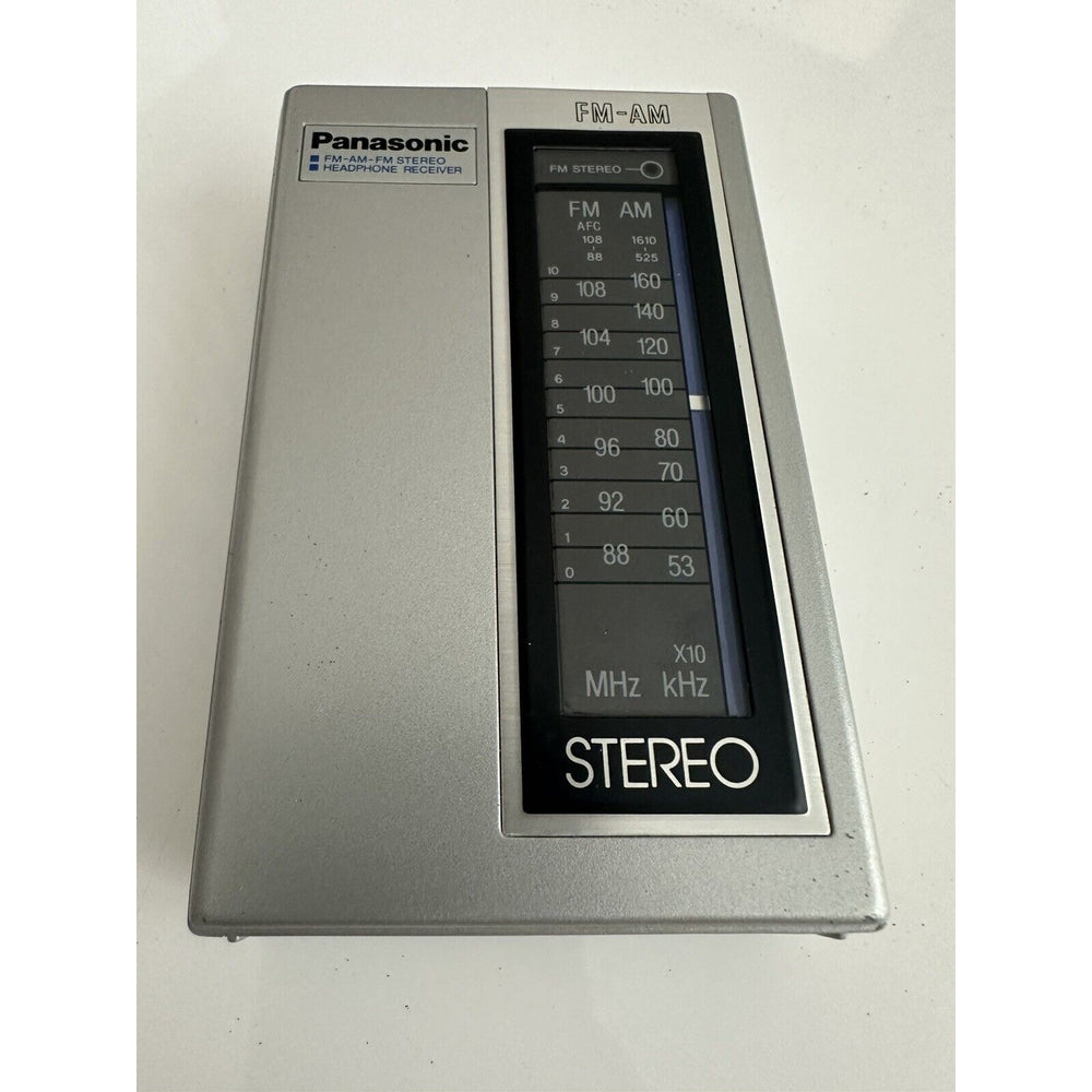 VINTAGE *NEW* 1980's Panasonic RF-444 Portable AM FM Radio Walkman