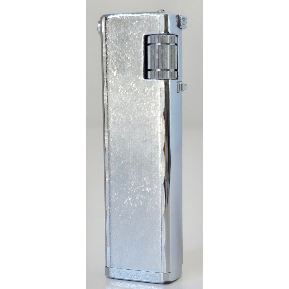 VINTAGE *NEW* 1960's Thin Silver Textured Lighter in Original Box by Supreme USA