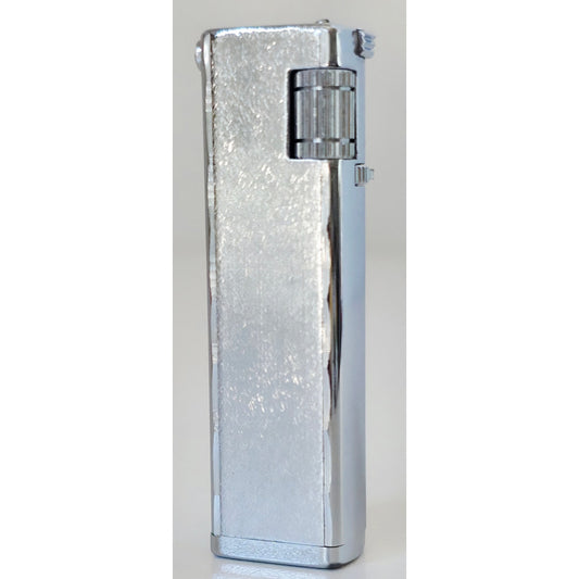 VINTAGE *NEW* 1960's Thin Silver Textured Lighter in Original Box by Supreme USA