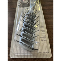 VINTAGE *NEW* 1990's Vidal Sassoon Vent Brush Large Lt Gray Angled Nylon 6003KM