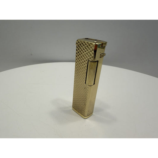 VINTAGE *NEW* 1950's Laurel Gold Textured Super Lighter