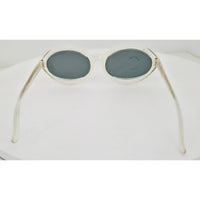 VINTAGE *NEW* 1970's Solarex Clear Frame with Gray Lens Sunglasses USA