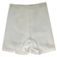 VINTAGE *PRISTINE* 1960's Women's White High-Waisted Girdle & Garter Size XL-XXL