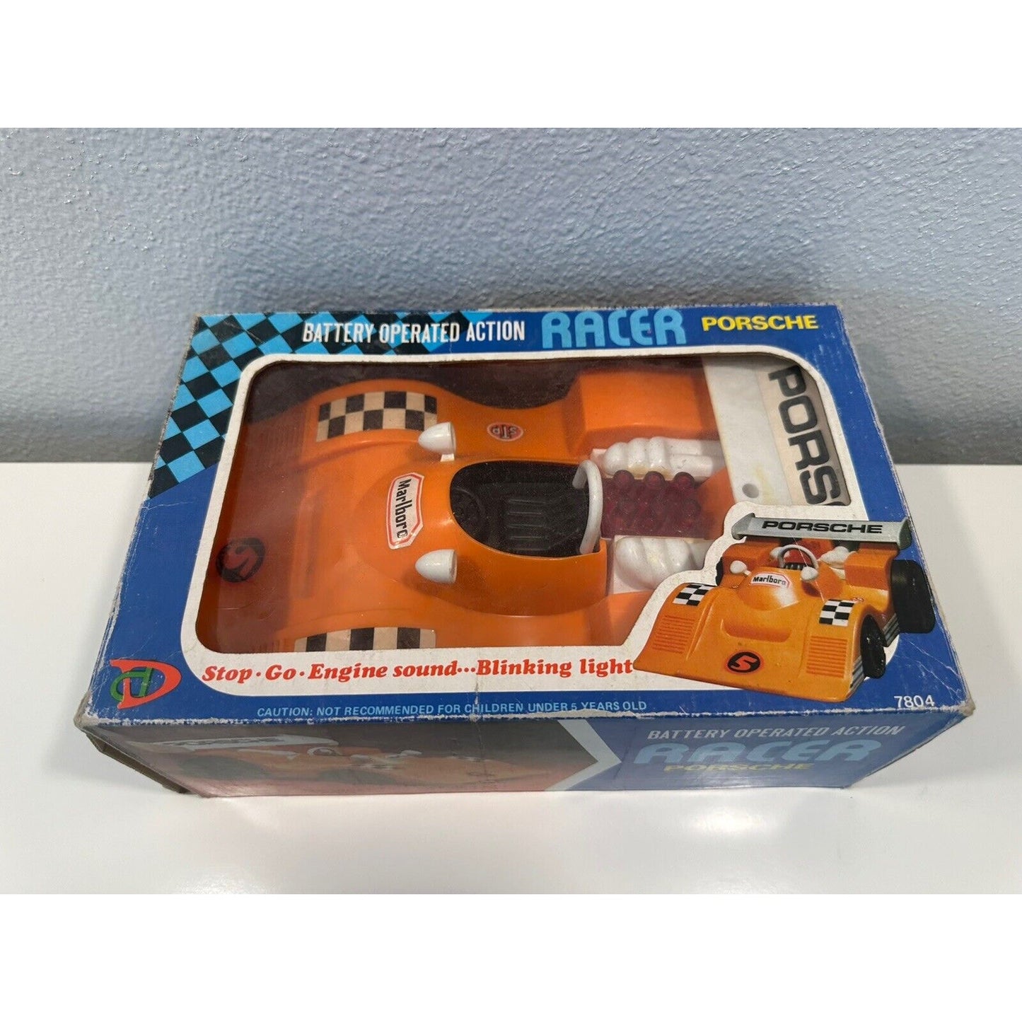 VINTAGE *NEW* Action RACER Porsche Marlboro-Sponsored