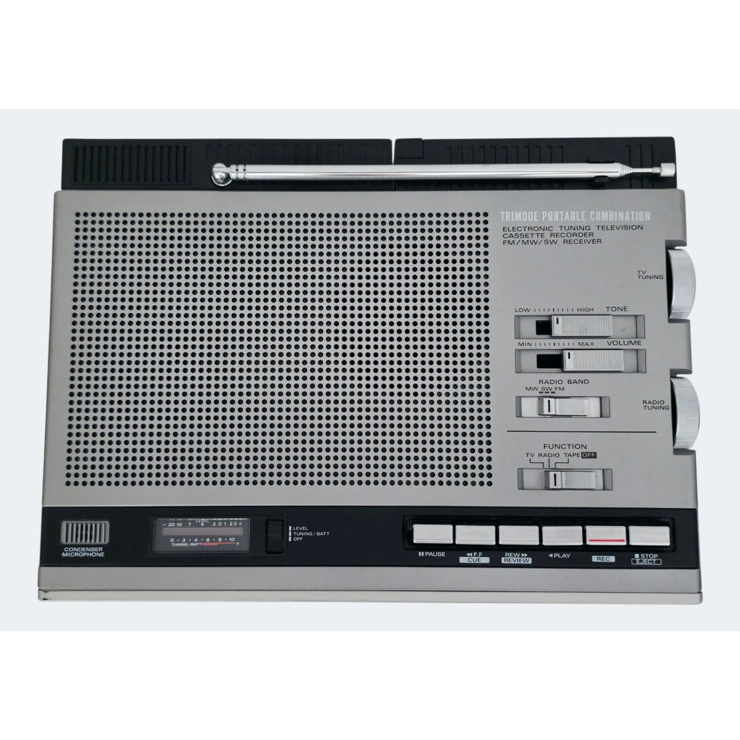 VINTAGE *PRISTINE* 1981 Hitachi K2400 SS TV Receiver/Cassette Needs Lovin'