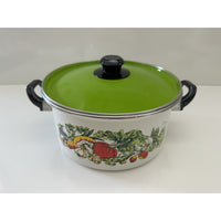 VINTAGE *NEW* 1970's 7-piece Green Lid Pot Pan and Skillet Set - RARE | Movie