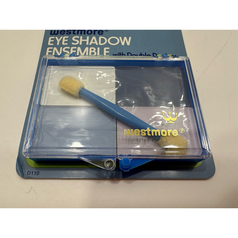 VINTAGE *NEW* 1970's House of Westmore 4-Eye Shadow Blue Ensemble
