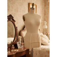 VINTAGE *PRISTINE * 1960's MACBESS Women's Cream Garter Belts Size 30 Lot 4