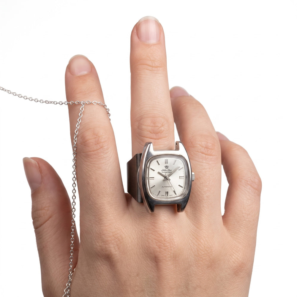 Vintage 1960's Stellaris Watch Face Ring Custom Made | Limited Edition