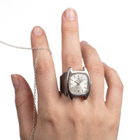 Vintage 1960's Stellaris Watch Face Ring Custom Made | Limited Edition