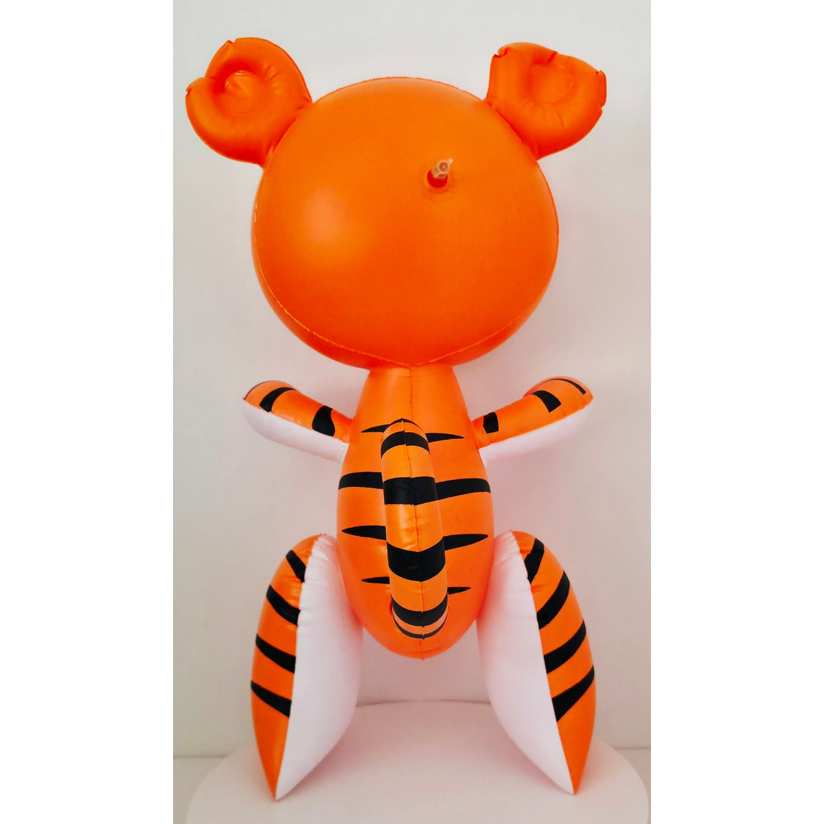 VINTAGE *NEW* 1960’s Inflatable Striped Tiger Toy 22"