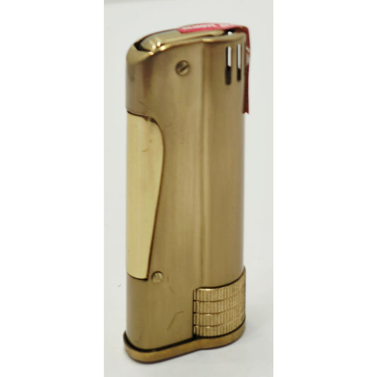 VINTAGE *NEW* 1960's Continental Butane Kwik-Fill Bronze Lighter Japan