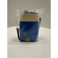 VINTAGE *NEW* 1970's Sakura FS-19 Solid State Micro Transistor Radio Blue/Black