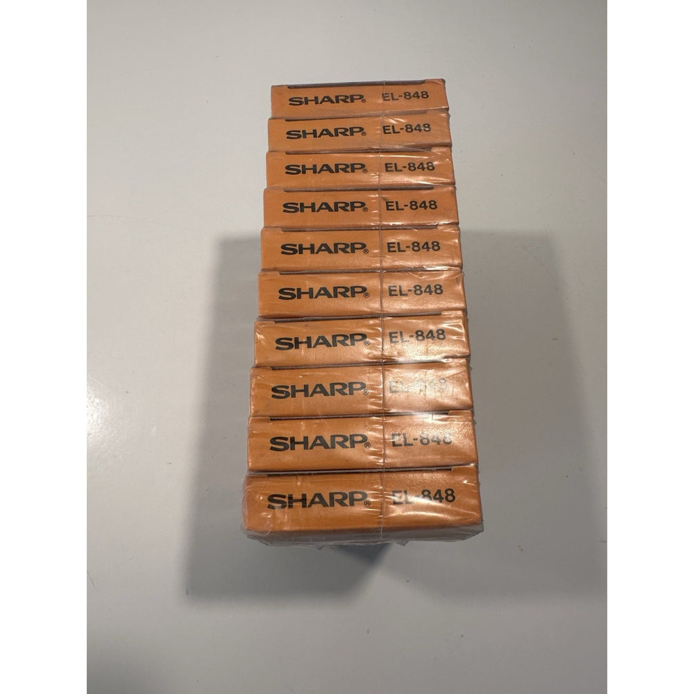 VINTAGE *NEW* Sharp Elsi Mate el-848 Solar Calculator SLEEVE (10)