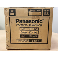 VINTAGE *NEW* 1970's Panasonic TR-9000T 9" Black and White Portable TV