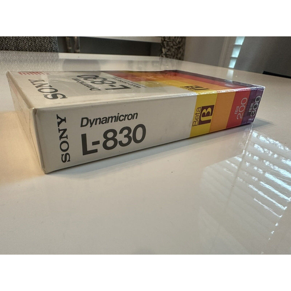 VINTAGE *NEW* SONY Dynamicron L-830 Beta Video Cassette Sealed