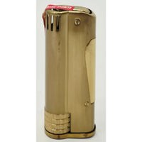 VINTAGE *NEW* 1960's Continental Butane Kwik-Fill Bronze Lighter Japan