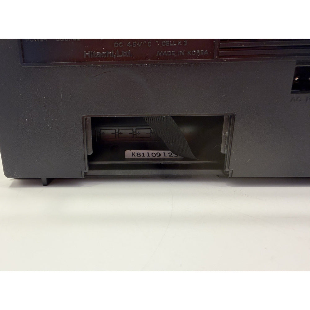 VINTAGE 1980's Hitachi KH-1080H AM/FM/PSB 3-Band Portable Radio - Needs Lovin'