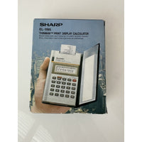 VINTAGE *NEW* Sharp EL-1195 Thinman Printer Calculator