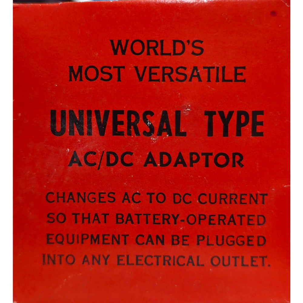 VINTAGE *NEW* 1980's Memex DC300MA 110V/220V 5W AC/DC Power Adaptor