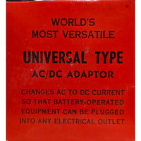 VINTAGE *NEW* 1980's Memex DC300MA 110V/220V 5W AC/DC Power Adaptor